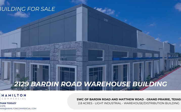 Pictures of Industrial property located at 2129 Bardin Road, Grand Prairie, TX 75052-1611 for sales - image #1