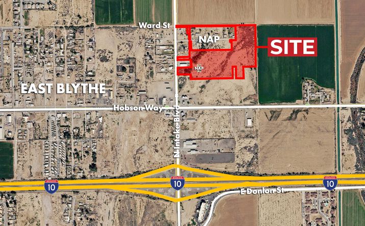 North Intake Boulevard, Blythe