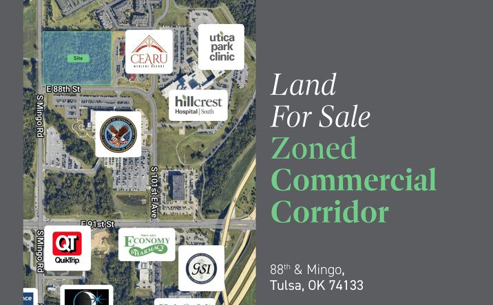 Pictures of Office, Senior Living, Hospitality property located at 88th & Mingo, Tulsa, OK 74133 for sales - image #1