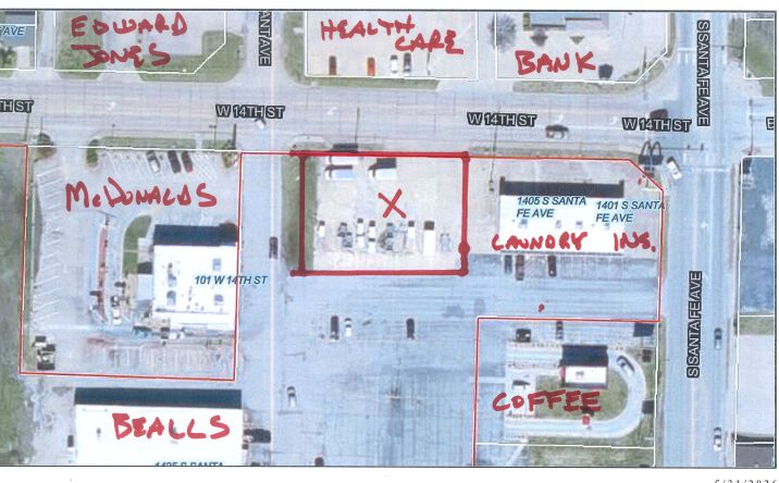 Pictures of Retail, Office, Land property located at 55 W 14th Street, Chanute, KS 66720 for sales - image #1