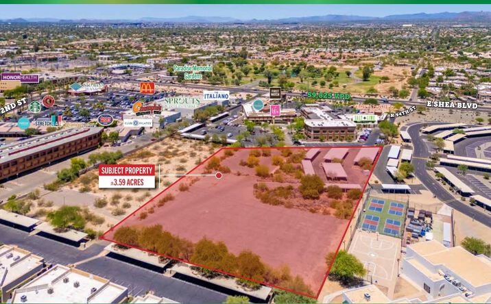 Pictures of Office, Land property located at 9375 E Shea Blvd, Scottsdale, AZ 85258 for sales - image #1