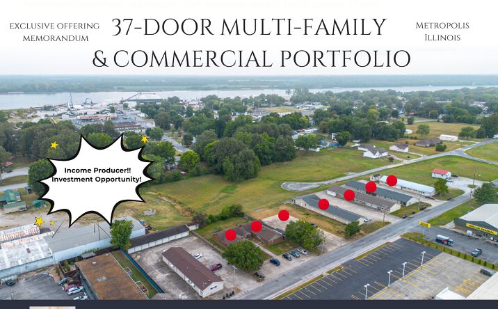 Pictures of Multifamily, Mixed Use property located at Metropolis, Metropolis, IL 62960 for sales - image #1