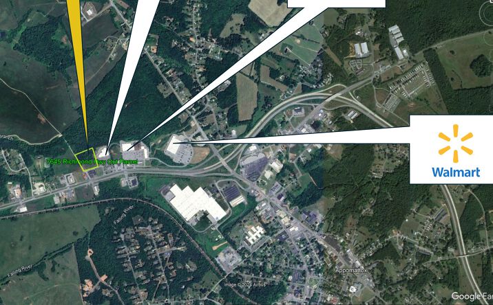 Pictures of Land property located at 7645 Richmond Highway, Appomattox, VA 24522-8679 for sales - image #1