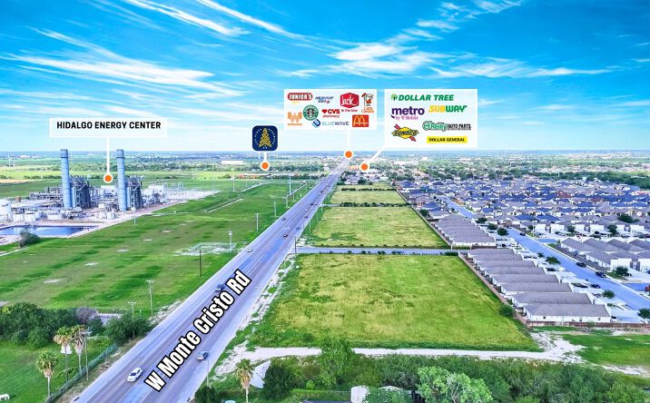 Pictures of Retail, Mixed Use, Land property located at TBD W. Monte Cristo & Sugar Rd., Edinburg, TX 78541 for sales - image #1