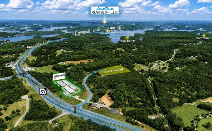 Pictures of Land, Self Storage property located at 0 Lynncliff Drive, Gainesville, GA 30506 for sales - image #1