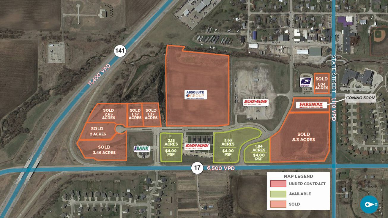 Burr Oak Blvd, Granger, IA 50109 Land for Sale Oak Creek Hwy 141