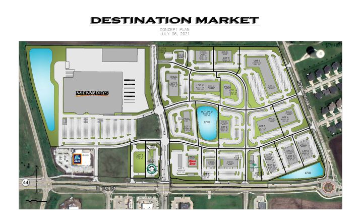 Pictures of Land, Mixed Use property located at NE Corner of HWY 141 & HWY 44, Grimes, IA 50111 for sales - image #1