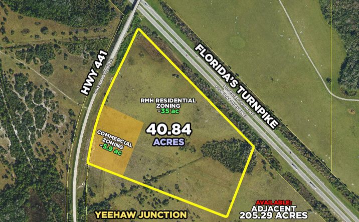 Pictures of Land property located at 5001 S Kenansville Road, Okeechobee, FL 34972 for sales - image #1