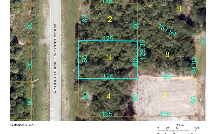 Pictures of Land property located at 4349 SW Port St Lucie Street, Port St. Lucie, FL 34953 for sales - image #1