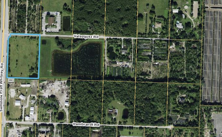 Pictures of Land property located at 16650 Velazquez Boulevard, Loxahatchee, FL 33470 for sales - image #1