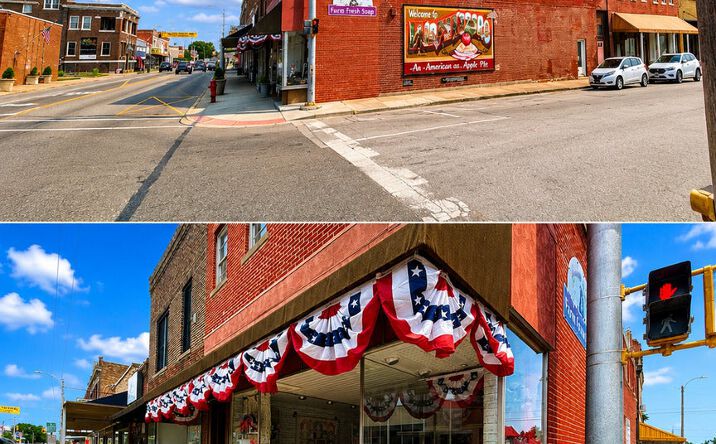 Pictures of Retail property located at 1302 & 1306 Walnut Street, Murphysboro, IL 62966 for sales - image #1