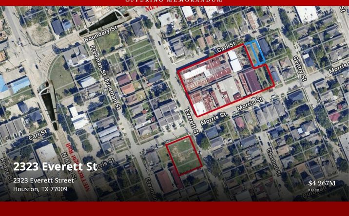 Pictures of Retail, Industrial, Land property located at 2323 Everett Street, Houston, TX 77009 for sales - image #1