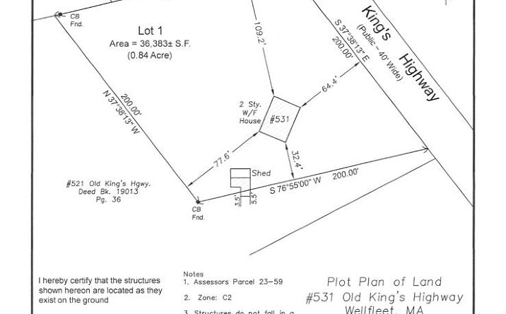 Pictures of Special Purpose property located at 531 Old Kings Highway, Wellfleet, MA 02667 for sales - image #1