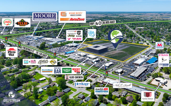 Pictures of Retail, Multifamily, Office property located at 3800 FREDERICA ST, OWENSBORO, KY 42301-6985 for sales - image #1