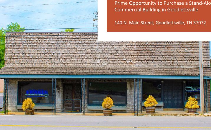 Pictures of Office property located at 140 N. Main Street, Goodlettsville, TN 37072 for sales - image #1