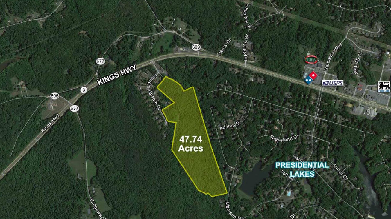 Kings Highway 47.74 Acres, King VA 22485 Land for Sale