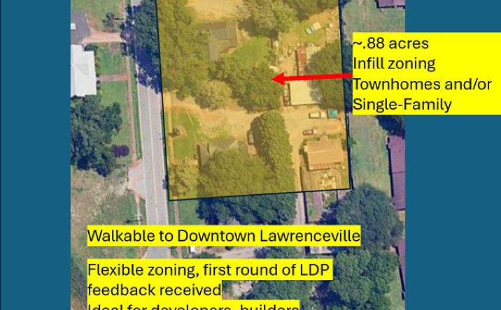 Pictures of Multifamily, Mixed Use, Land property located at 838 N CLAYTON ST, LAWRENCEVILLE, GA 30046-4510, 830 North Clayton Street, Lawrenceville, GA 30046 for sales - image #1