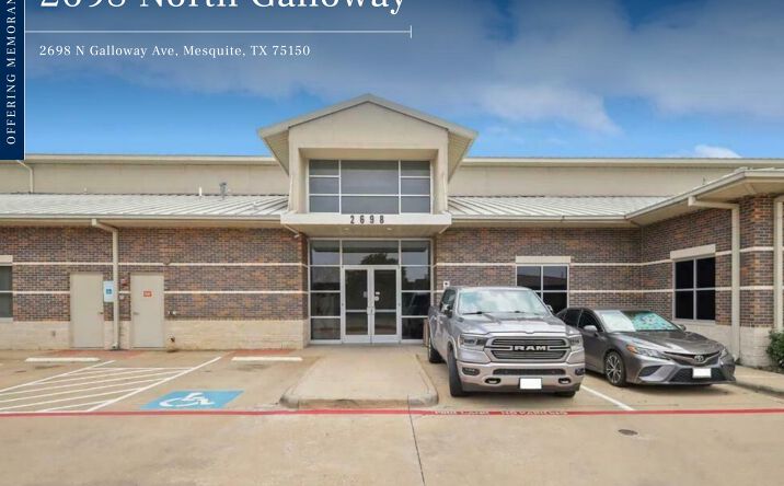 Pictures of Office property located at 2698 N Galloway Ave, Mesquite, TX 75150 for sales - image #1