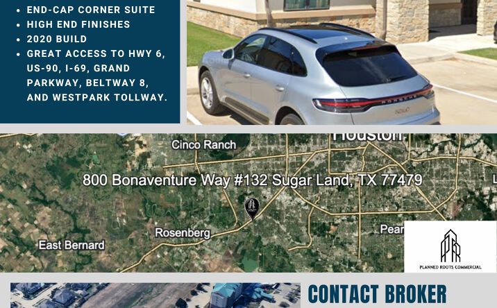 Pictures of Office property located at 800 Bonaventure Way #132, Sugar Land, TX 77479 for sales - image #1