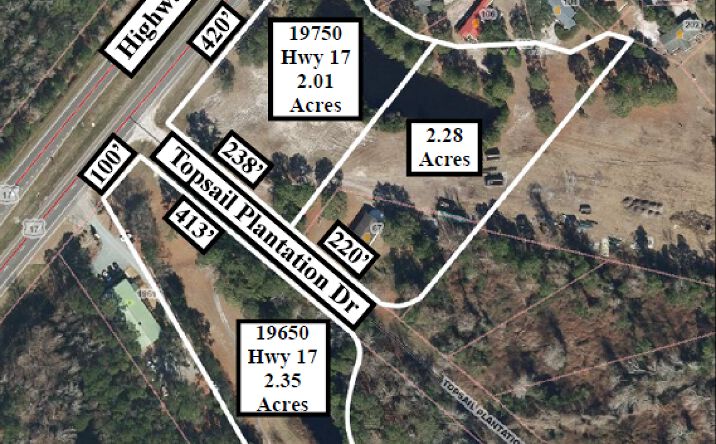 Pictures of Land property located at 19650 Highway 17, Hampstead, NC 28443 for sales - image #1