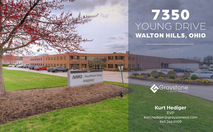 Pictures of Industrial property located at 7350 Young Drive, Walton Hills, OH 44146 for sales - image #1