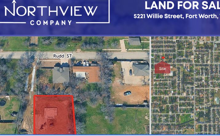 Pictures of Land property located at 5221 Willie Street, Fort Worth, TX 76105 for sales - image #1