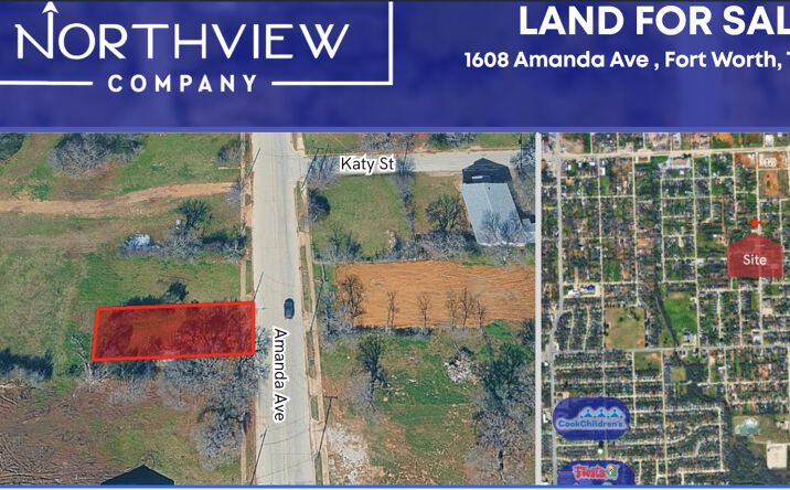 Pictures of Land property located at 1608 Amanda Avenue, Fort Worth, TX 76105 for sales - image #1