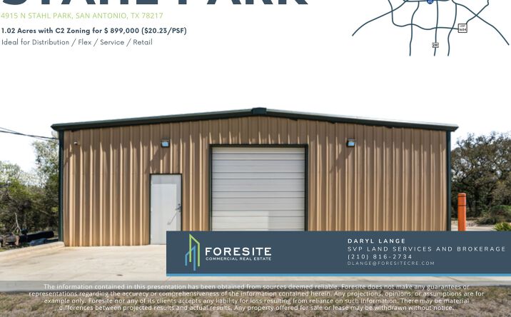 Pictures of Industrial, Land property located at 4915 N Stahl Park, San Antonio, TX 78217 for sales - image #1