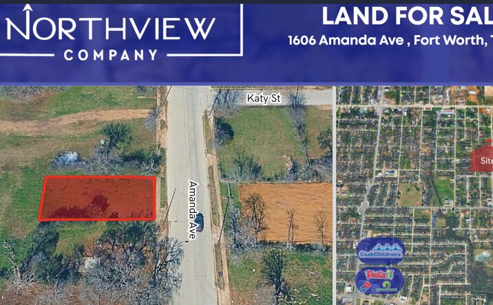 Pictures of Land property located at 1606 Amanda Avenue, Fort Worth, TX 76105 for sales - image #1