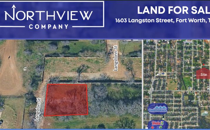 Pictures of Land property located at 1603 Langston Street, Fort Worth, TX 76105 for sales - image #1