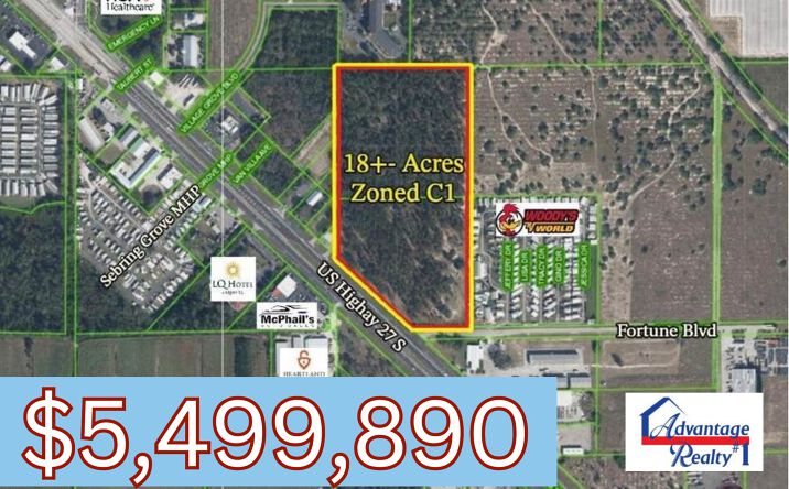 Pictures of Land property located at 4300 US 27 Highway S, Sebring, FL 33870 for sales - image #1