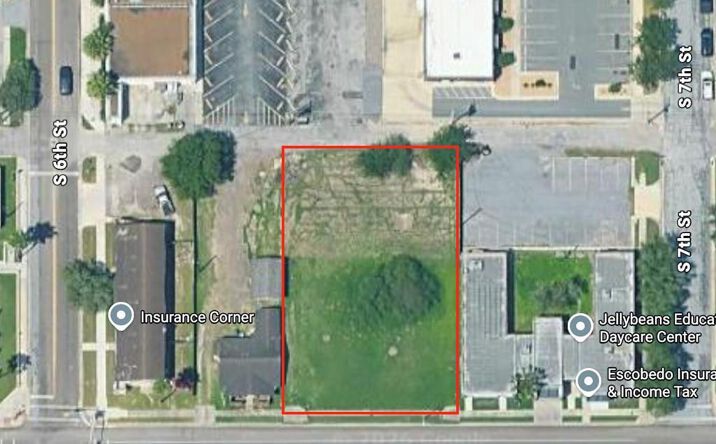 Pictures of Land property located at 609 E Tyler Ave., Harlingen, TX 78550 for sales - image #1