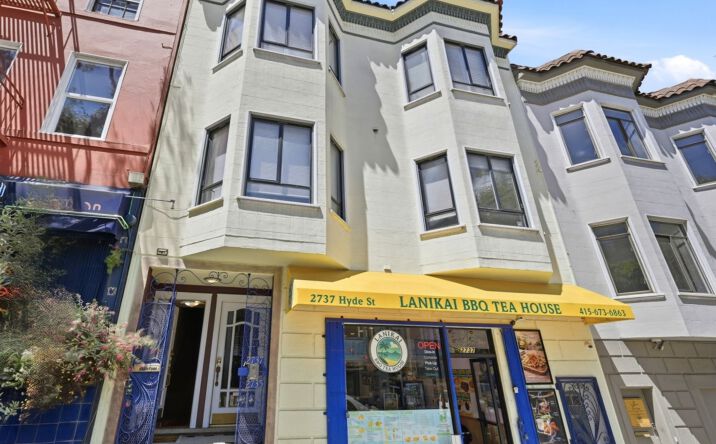 Pictures of Retail, Multifamily, Mixed Use property located at 2737 Hyde Street, SF, CA 94109 for sales - image #1