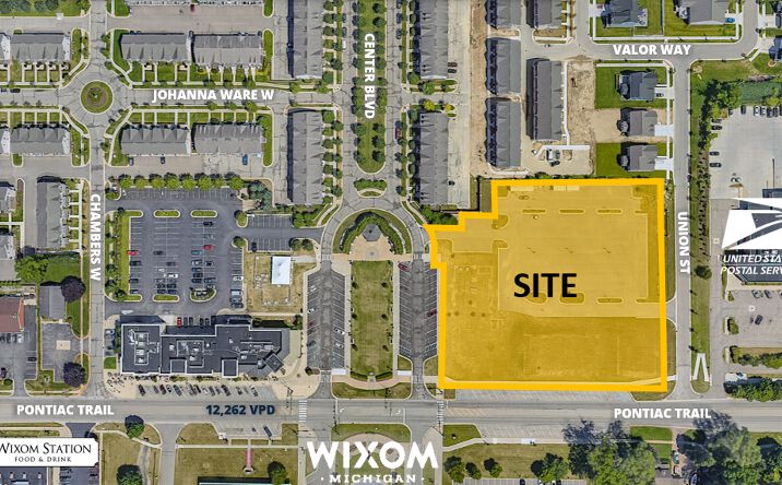Pictures of Retail, Multifamily, Office, Mixed Use, Land property located at 49078 Pontiac Trail, Wixom, MI 48393 for sales - image #1