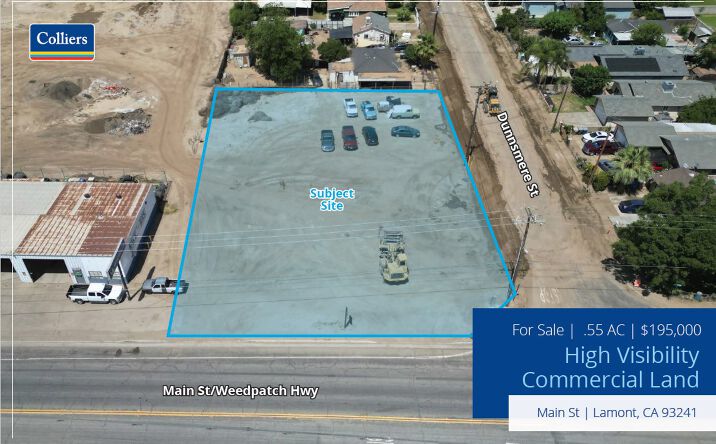 Pictures of Land property located at Main St, Lamont, CA 93241 for sales - image #1