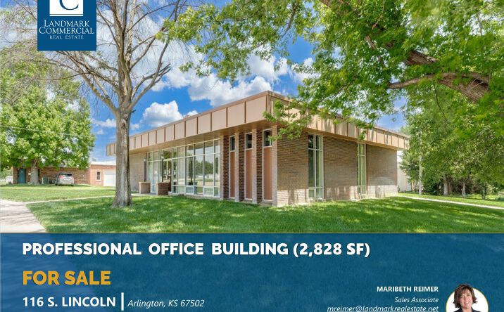 Pictures of Office property located at 116 S. Lincoln, Arlington, KS 67502 for sales - image #1