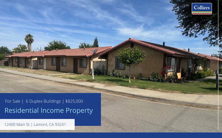 Pictures of Multifamily property located at 12400 Main St, Lamont, CA 93241 for sales - image #1