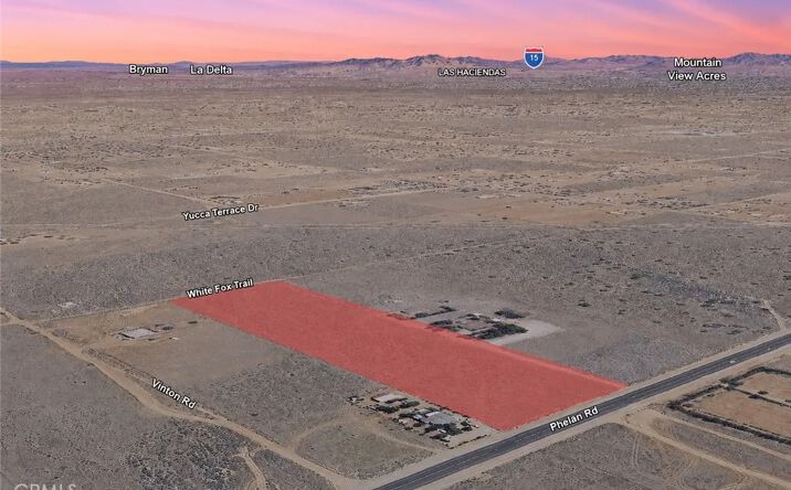 Pictures of Land property located at Zing, Phelan, CA 92371 for sales - image #1
