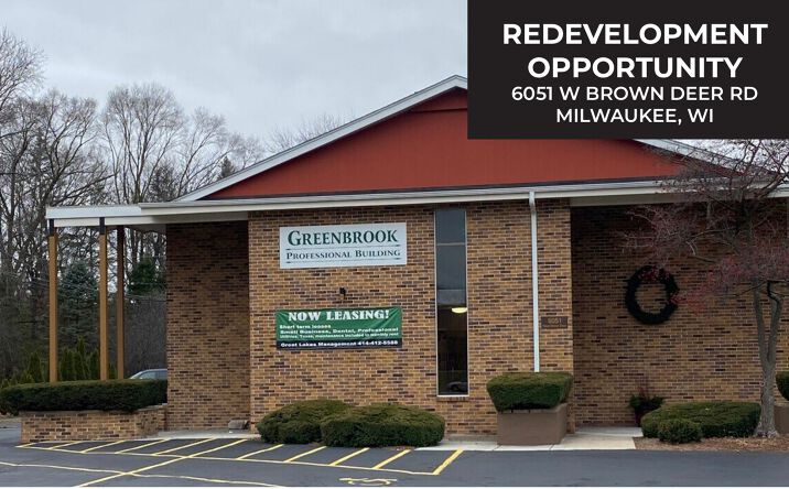 Pictures of Office property located at 6051 W Brown Deer Rd, Milwaukee, WI 53223-1502 for sales - image #1