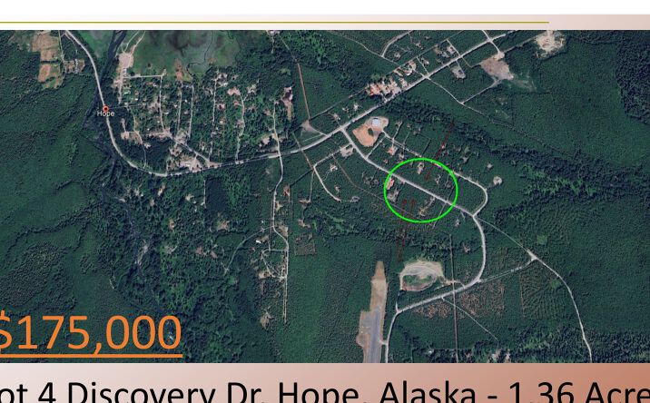 Pictures of Land property located at HOPE AK 99605, HOPE, AK 99605 for sales - image #1