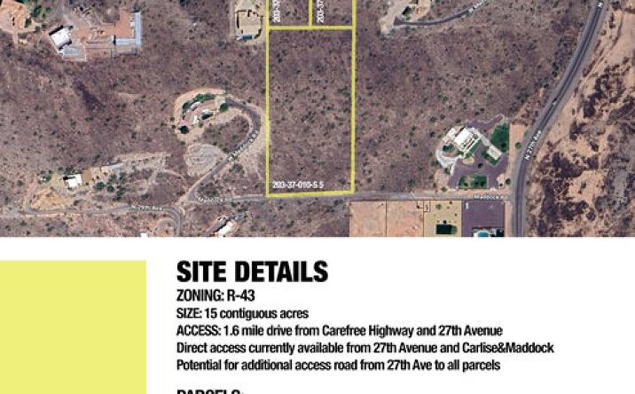 Pictures of Land property located at 2800 West Carlise Road, New River, AZ 85086 for sales - image #1