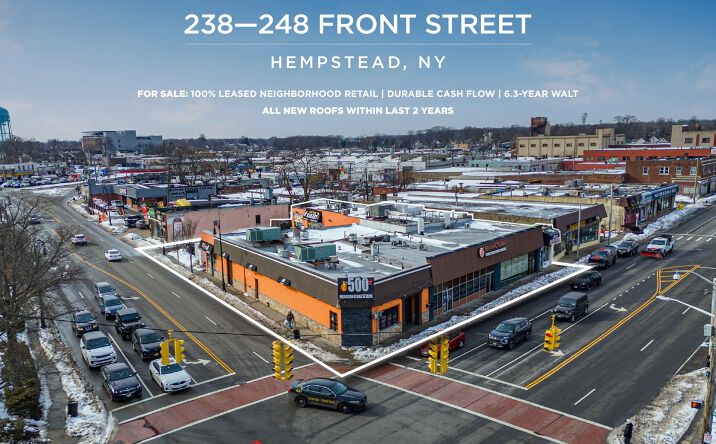 Pictures of Retail property located at 238 Front Street, Hempstead, NY 11550 for sales - image #1