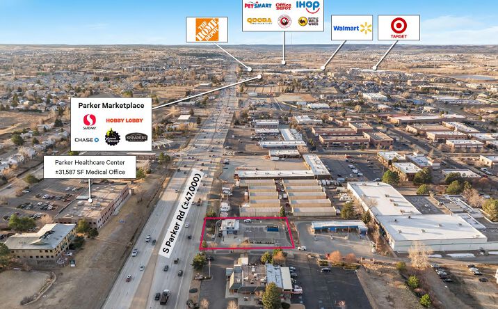 Pictures of Retail property located at 10365 S Parker Rd, Parker, CO 80134 for sales - image #1
