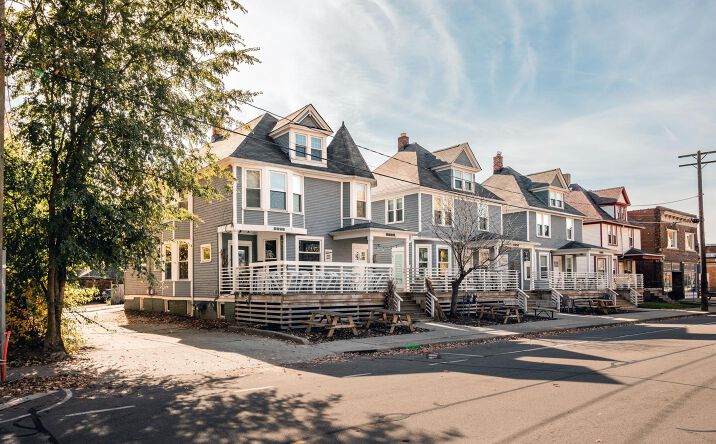 Pictures of Mixed Use, Multifamily, Land property located at 8116 Kercheval ST, Detroit, MI 48214 for sales - image #1