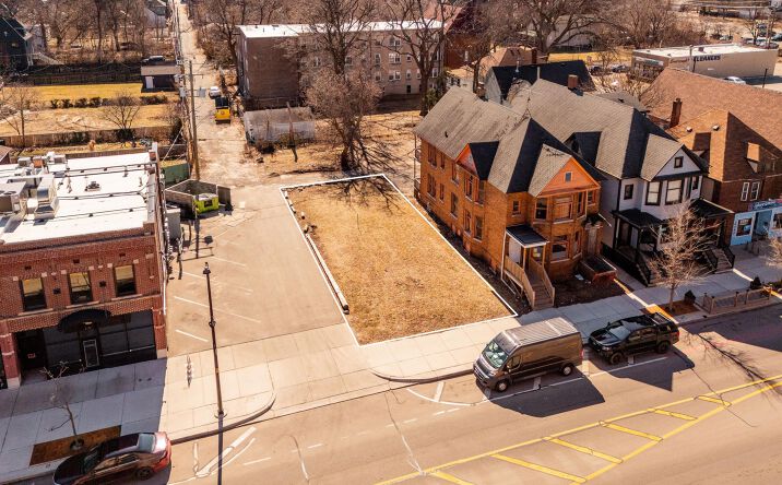 Pictures of Land property located at 8026 KERCHEVAL ST, Detroit, MI 48214 for sales - image #1