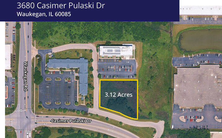 Pictures of Land property located at 3680 Casimer Pulaski Drive, Waukegan, IL 60085 for sales - image #1