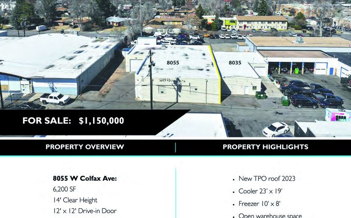 Pictures of Industrial property located at 8035 - 8055 W Colfax Ave, Lakewood, CO 80214 for sales - image #1
