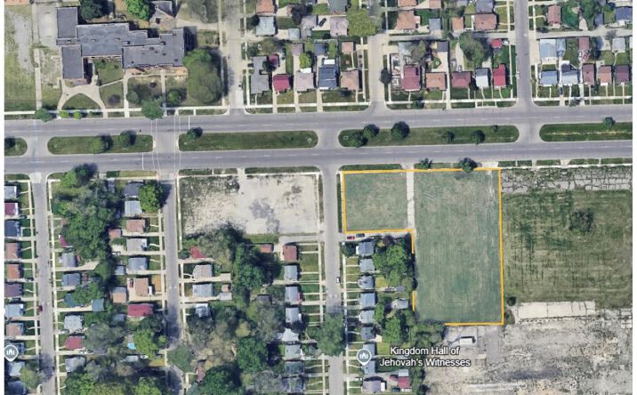 Pictures of Land, Industrial property located at 3040 E Outer Drive, Detroit, MI 48234 for sales - image #1