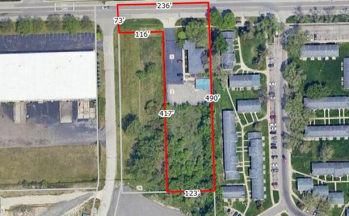 Pictures of Land property located at 2830 Lippincott Boulevard, Flint, MI 48507 for sales - image #1