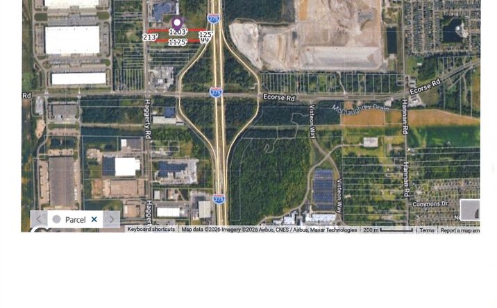 Pictures of Land, Industrial property located at 6887 HAGGERTY Road, Van Buren, MI 48111 for sales - image #1